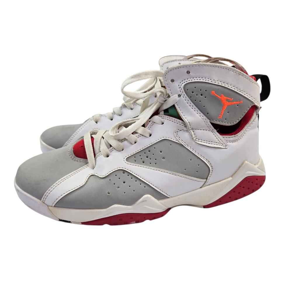 AIR JORDAN VII 7 RETRO CDP SIZE 11 HARE WHITE TRUE RED LIGHT SILVER 304775 102